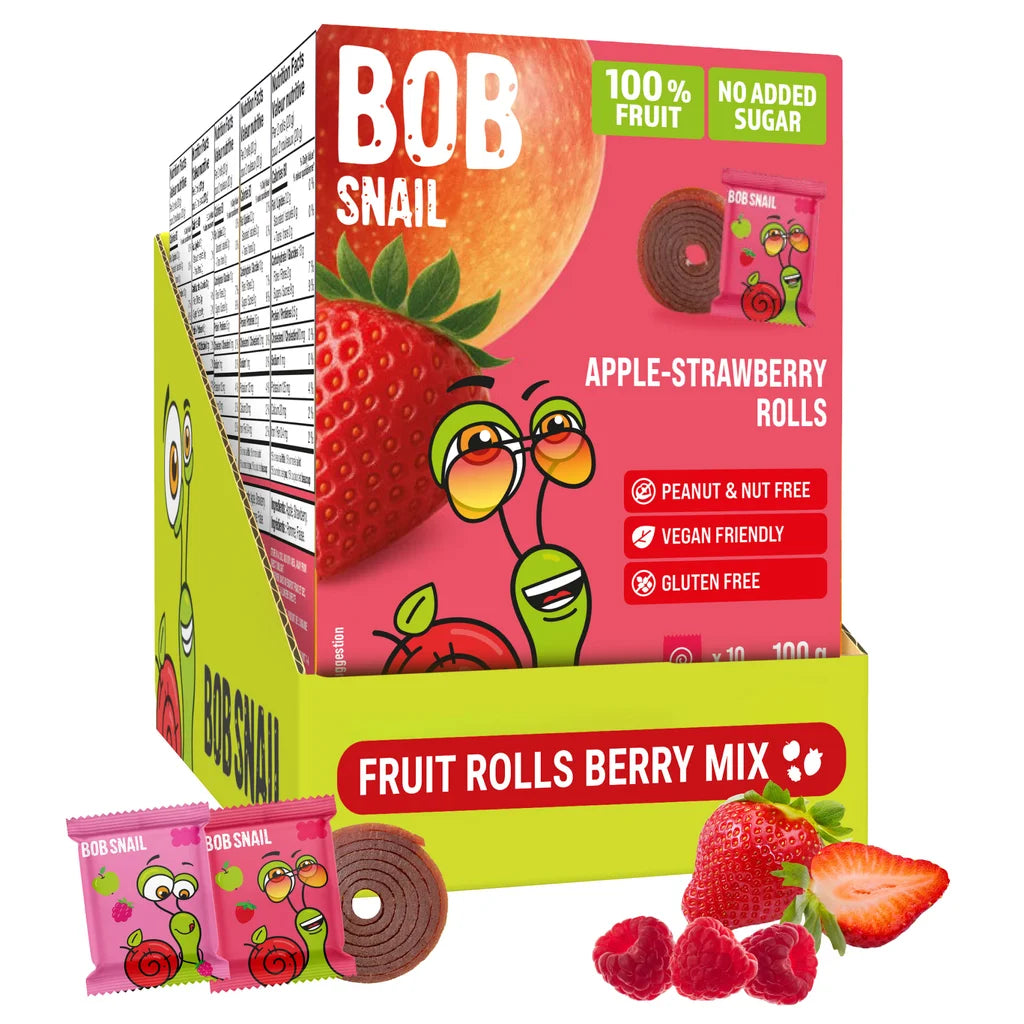 Bob Snail Fruit Rolls Berry Mix